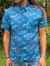 Load image into Gallery viewer, HANA MAUI Aloha Shirt - Teal