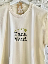 Load image into Gallery viewer, Organic Cotton Hana Maui Island Tee in Natural